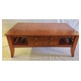 Modern coffee table drawers on each side