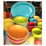 62 pcs. Fiesta dinnerware exc.