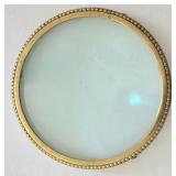 Solid brass magnifying glass