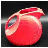 Red Fiesta china pitcher