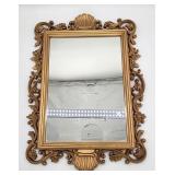 Vintage Home Interiors shell mirror