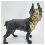 Cast iron Boston Terrier door stop