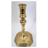 Virginia Metalcrafters CW brass candlestick