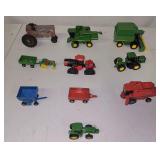 Lot small farm toys John Deer etc etc