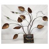 Unique artistic metal wall decor