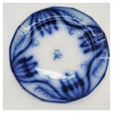 Flow blue plate