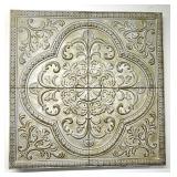 Large metal wall decor 36" x 36"