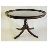 Brandt solid mahogany serving tray coffee table