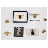Bumblebee pins brooches
