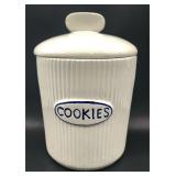 Ribbed cookie jar