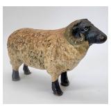 Cast iron long horn sheep