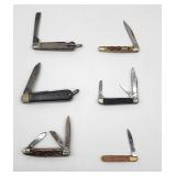 Folding pocket knives Buck etc.