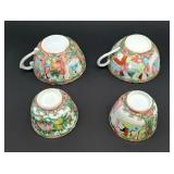Rose famille cups