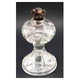 Petite antique oil lamp