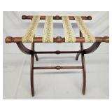 Quality wooden luggage stand