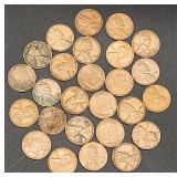 26 wheat pennies