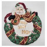Fitz & Floyd Santa dish