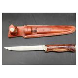 Vintage Sharp Df 60 filet knife w sheath