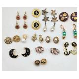 Fashion earrings clip on & pierced