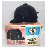 Olympian horse riding helmet w box
