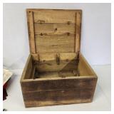 Antique wooden box