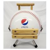 Petite Pepsi baseball grill appears unused