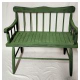 Vintage porch bench
