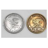 2 NRA coins
