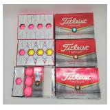 New Titleist & Calloway golf balls