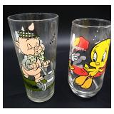 Porky & Treety character glasses