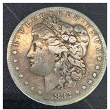 1882 S Morgan silvef dollar