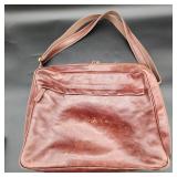 Old Angler Italian leather satchel