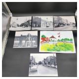 Lot of fremont NC photographs & art work