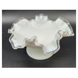 Petite Fenton footed bowl