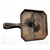 Cast iron divided frying pan
