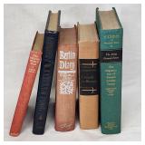Vintage books about war
