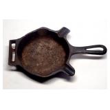 Cast iron frying pan ashtray