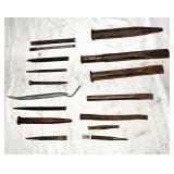 Chisels etc