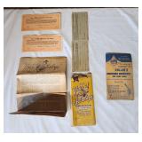 Vintage horoscope ephemera