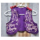 Roy Rogers child's vest