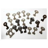 Lot of vintage key blanks