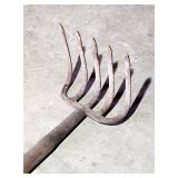Vintage cultivator long tines