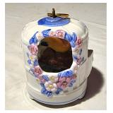 Schmid bird on a nest music box works