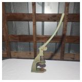 Cast iron handy button machine