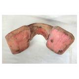 Antique wooden mule saddle