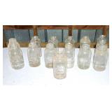 Lot vintage canning jars Lamb,Ball,etc etc