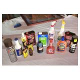 Garage chemicals nearly full