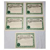 Antique NC Cotton Growers certificates