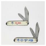 George Wallace political pocket knives