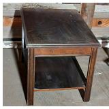 Mahogany end table